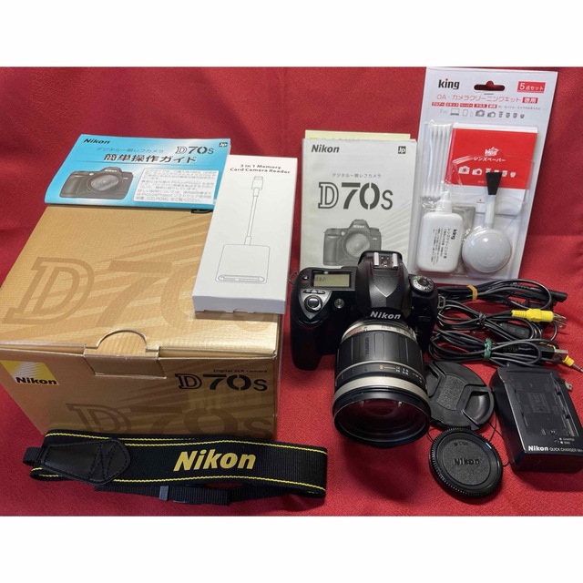 箱付き　Nikon D70s タムロン28-200mmレンズ付　一眼レフカメラ