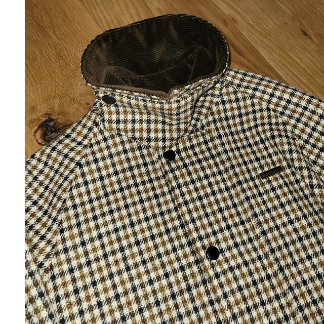 barbour× roku 6 ロングコート　ガンクラブチェック barbour× roku 6 ロングコートガンクラブチェック