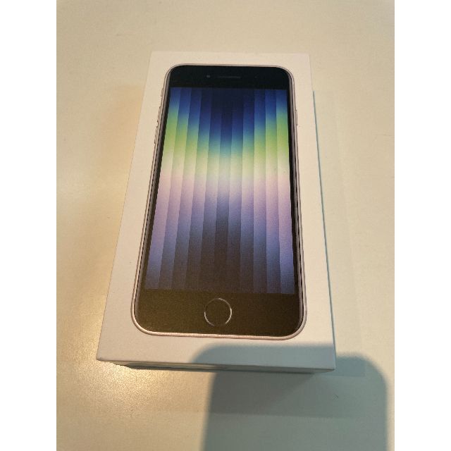 新品未開封 SIMフリー iphone SE3 64GB