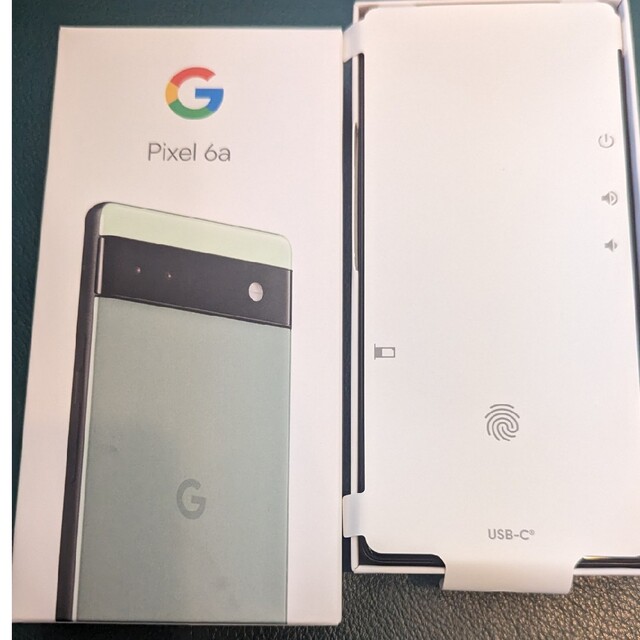 Pixel 6a 6.1インチ メモリー6GB ストレージ128GB Sage