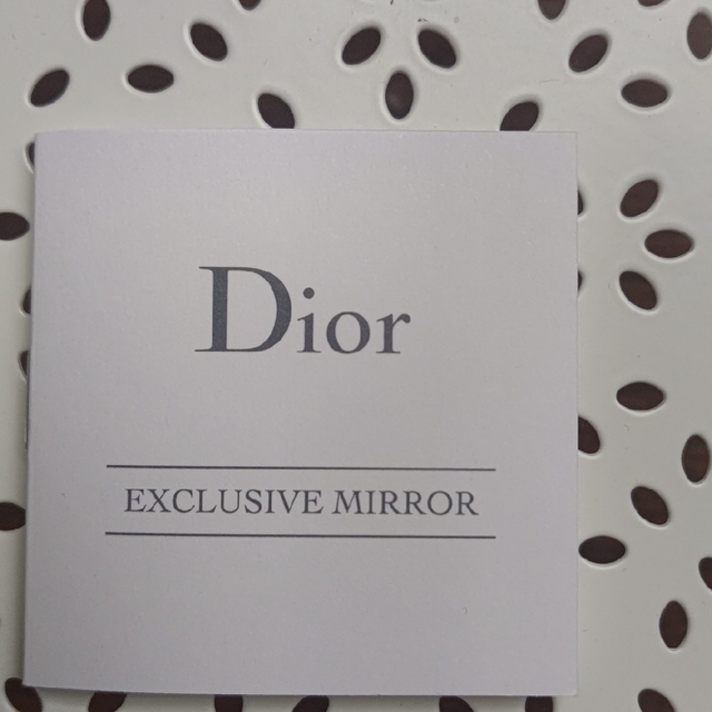 Dior(ディオール)のDiorミラー コスメ/美容のコスメ/美容 その他(その他)の商品写真