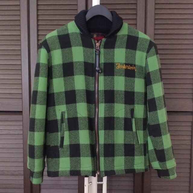 テンダーロイン  ランバージャックジャケット  バッファローチェック 緑×黒 M