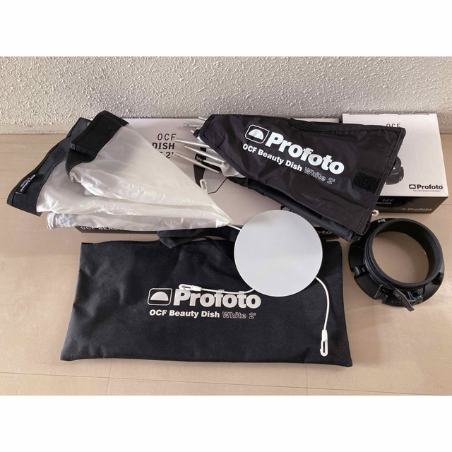 Profoto OCFビューティーディッシュホワイト&スピードリングアダプター-