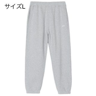 ステューシー(STUSSY)の【新品】stussy スウェット　パンツ　サイズL グレー(その他)