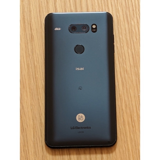 LG Electronics(エルジーエレクトロニクス)のLG V35 isai V30+ SIMフリー AU オーロラブラック スマホ/家電/カメラのスマートフォン/携帯電話(スマートフォン本体)の商品写真