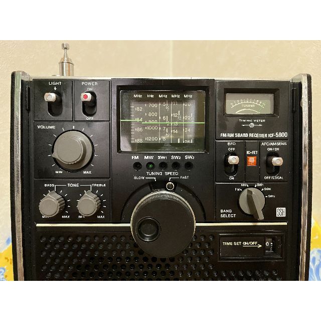 Sony ソニー スカイセンサー ICF -5900 ラジオ ジャンク品 - ラジオ