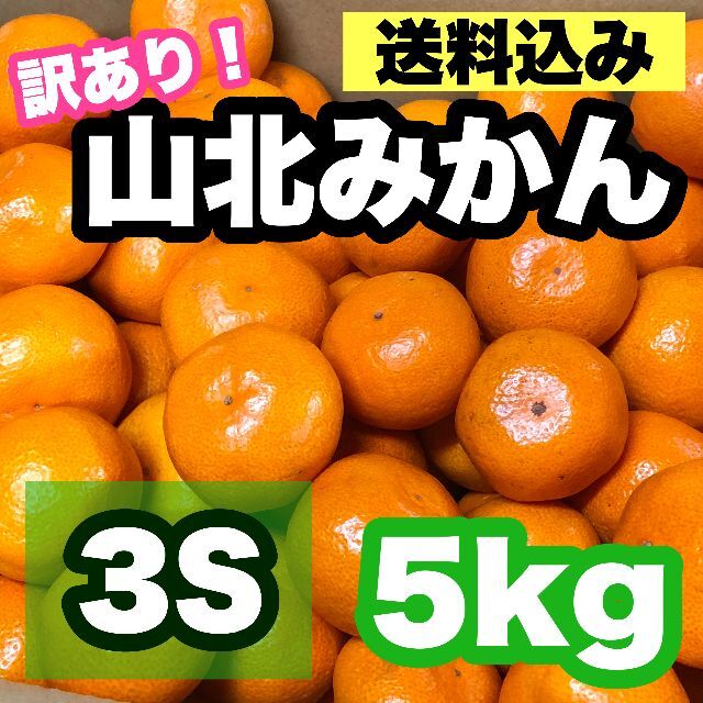 山北みかん 3S 5kg 高知県産 訳あり(家庭用)