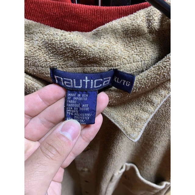 NAUTICA(ノーティカ)のNAUTICA タオル生地 シャツ オーバーサイズ XL メンズのトップス(シャツ)の商品写真