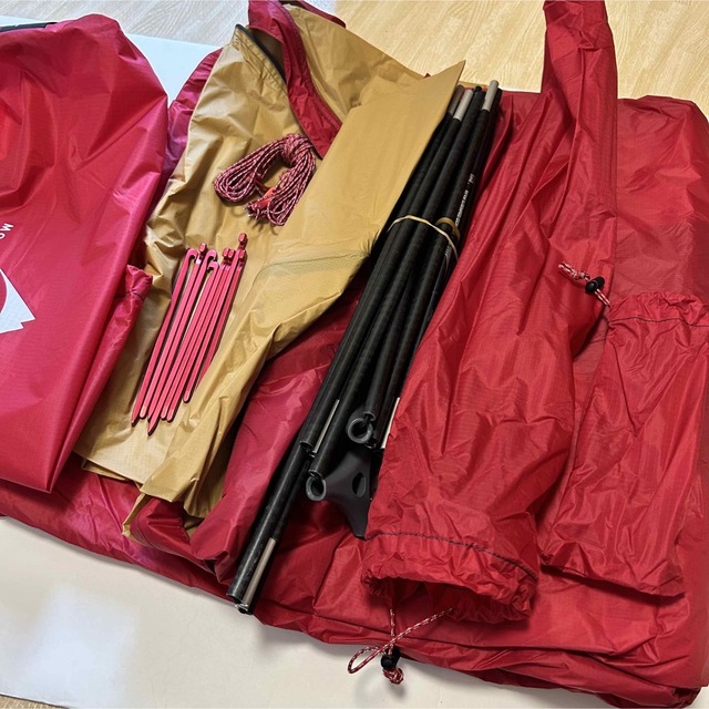 ☆新品未使用 MSR HUBBA HUBBA 2 とフットプリントのセット ☆新品未使用 MSR HUBBA HUBBA 2 とフットプリントのセット