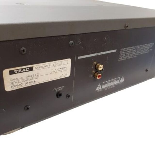 TEAC　ティアック　V-6030S　カセットデッキ　ジャンク　送料無料　360