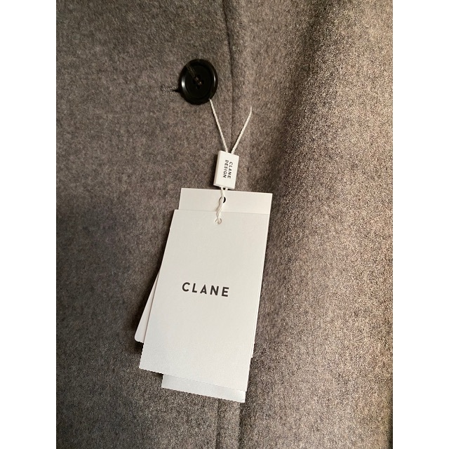 CLANE(クラネ)の新品タグ付  UP NECK OVER DOUBLE COAT  レディースのジャケット/アウター(ロングコート)の商品写真