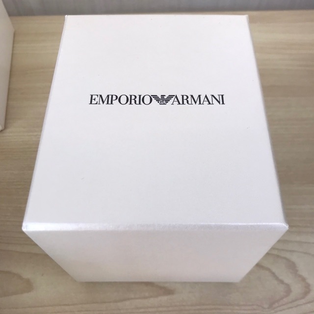 Emporio Armani(エンポリオアルマーニ)の【●本220】中古 EMPORIO ARMANI エンポリオ アルマーニ 化粧箱 メンズの時計(その他)の商品写真