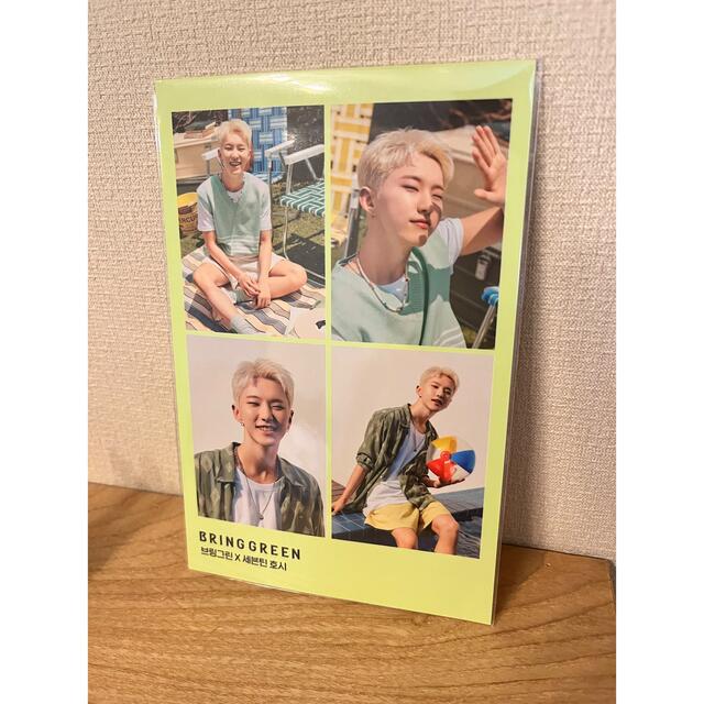 SEVENTEEN(セブンティーン)のSEVENTEEN カード　ステッカー エンタメ/ホビーのタレントグッズ(アイドルグッズ)の商品写真