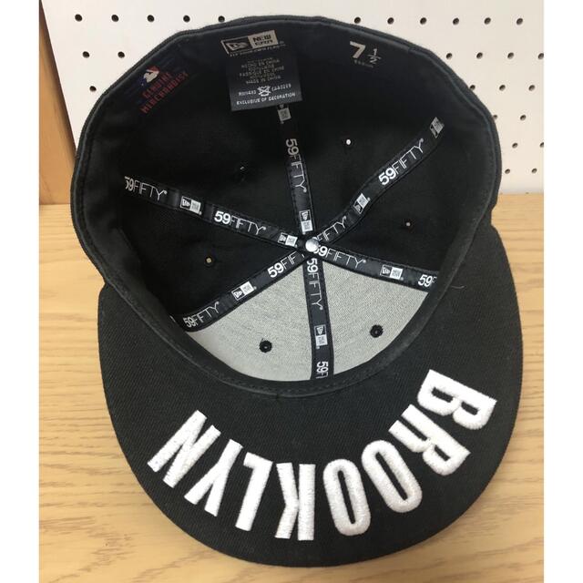NEW ERA(ニューエラー)のNEWERA ニューエラ NYヤンキース 7 1/2 59.6cm ブラック メンズの帽子(キャップ)の商品写真