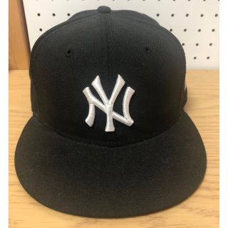 ニューエラー(NEW ERA)のNEWERA ニューエラ NYヤンキース 7 1/2 59.6cm ブラック(キャップ)