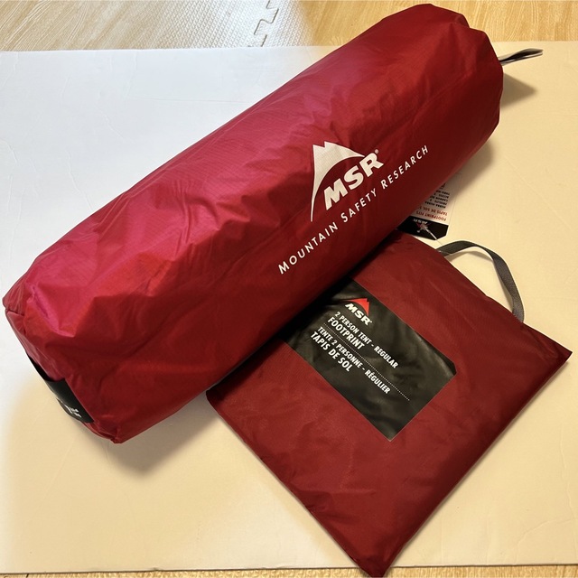 ☆新品未使用 MSR HUBBA HUBBA 2 とフットプリントのセット | www