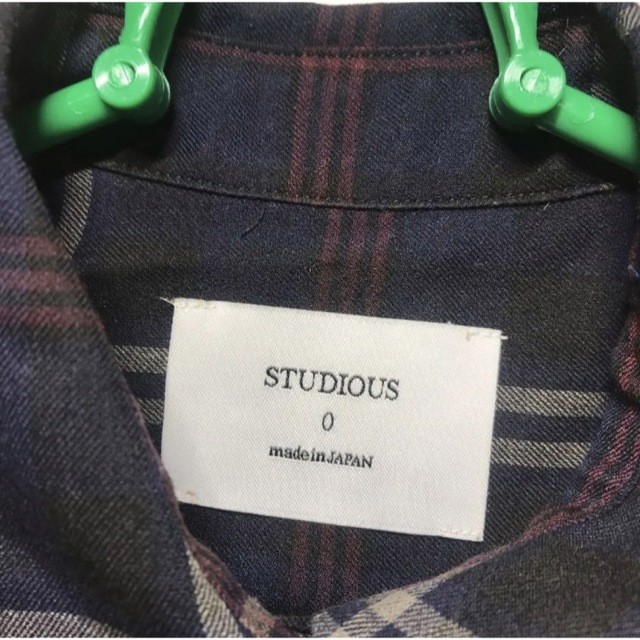 STUDIOUS(ステュディオス)のステュディオス　チェックシャツ メンズのトップス(シャツ)の商品写真