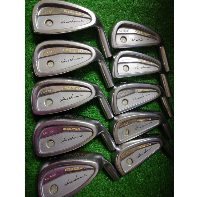 本間ゴルフ(ホンマゴルフ)の訳あり中古品 HONMA LB-606 3～Sw ヘッドのみ スポーツ/アウトドアのゴルフ(クラブ)の商品写真