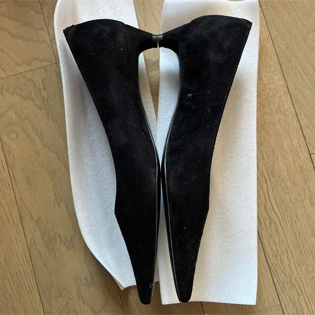 シャルルジョルダン 黒パンプス レディースの靴/シューズ(ハイヒール/パンプス)の商品写真
