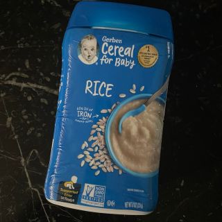 ガーバー(Gerber)のライスシリアル　Gerber cereal RICE(その他)