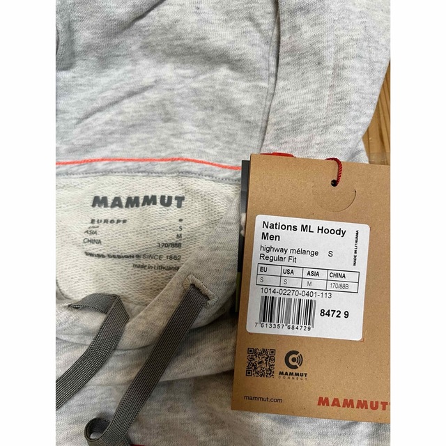 Mammut(マムート)のマムートNations ML Hoody プルオーバーパーカー メンズのトップス(パーカー)の商品写真