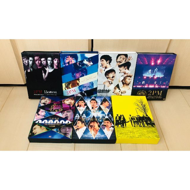 2PM DVD 7点セット 初回限定盤 値段交渉受 エンタメ/ホビー DVD