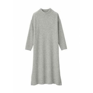 ムジルシリョウヒン(MUJI (無印良品))の無印良品　リブニットワンピース(ロングワンピース/マキシワンピース)