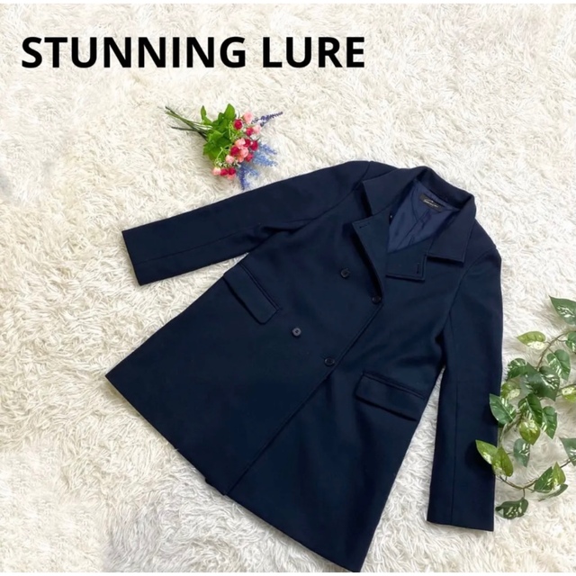 人気カラー♪スタニングルアー チェスターコート☆ネイビー bluke.com.br