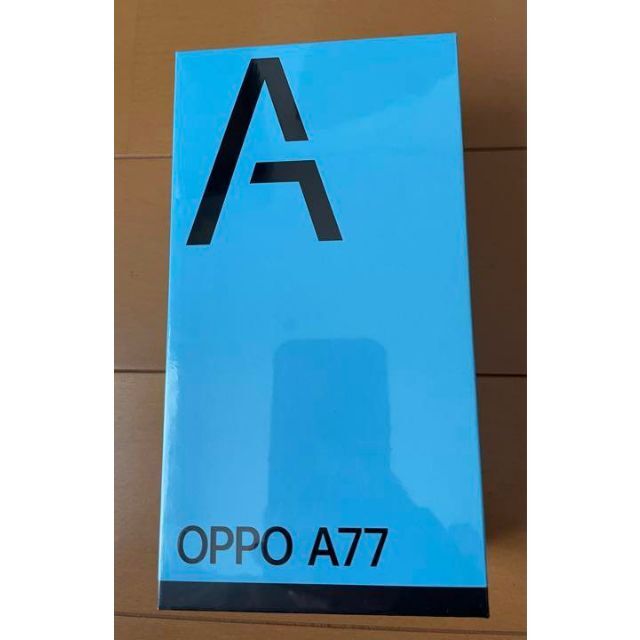 最新入荷】 OPPO OPPO A77 新品未開封 値下げ不可 BLACK