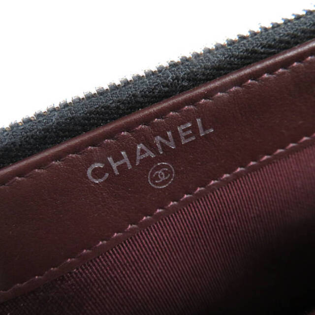 CHANEL(シャネル)のCHANEL シャネル マトラッセ キャビアスキン チェーンウォレット ショルダー シルバー金具 AY2818W メンズのファッション小物(ウォレットチェーン)の商品写真