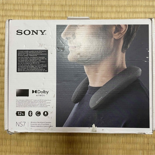 正規品! SONY ワイヤレス ネックバンドスピーカー SRSNS7 sushitai.com.mx