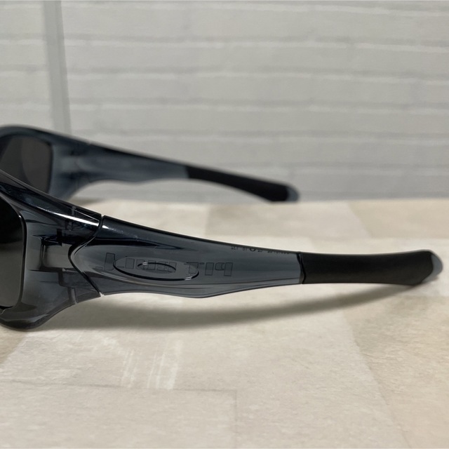 人気 ブランド チェック OAKLEY PITBULL 偏光サングラス 訳あり オークリー ピットブル ウエア