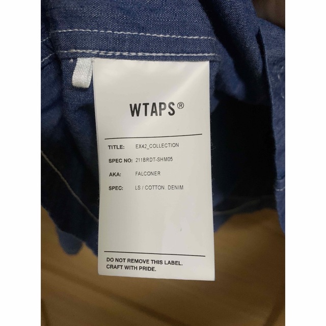 W)taps(ダブルタップス)のWTAPS FALCONER L/S COTTON DENIM Blue メンズのトップス(シャツ)の商品写真