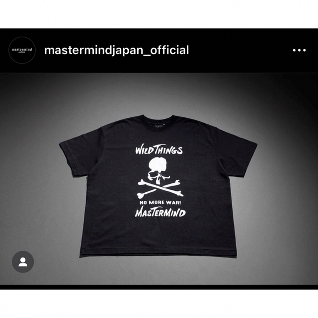 mastermind JAPAN(マスターマインドジャパン)のmastermind japan wildthings  tシャツ Lサイズ メンズのトップス(Tシャツ/カットソー(半袖/袖なし))の商品写真