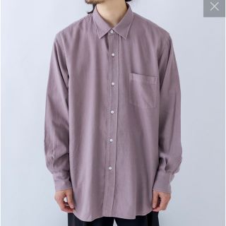 コモリ(COMOLI)のHERILL Cotton Cashmere Brush Work shirt(シャツ)