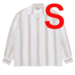 ワコマリア(WACKO MARIA)のWACKOMARIA STRIPED OPEN COLLAR SHIRT Ｓ(シャツ)