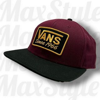 ヴァンズ(VANS)の【VANS】 古着 ビンテージ ヴァンズ バンズ キャップ 帽子 バイカラー(キャップ)