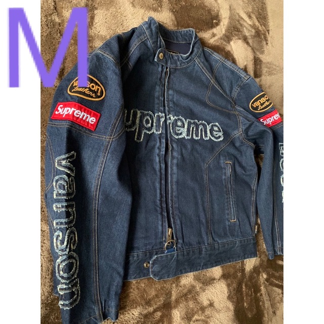 高評価! Supreme - 【希少】即完モデルMサイズsupreme vanson デニム