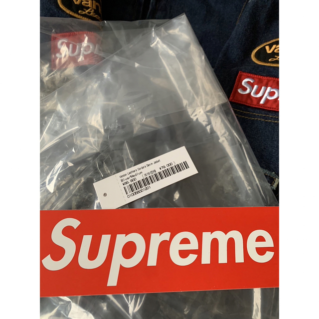 【希少】即完モデルMサイズsupreme vanson デニムジャケット