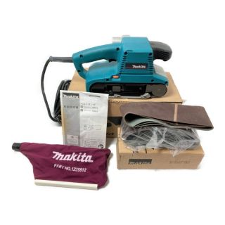 マキタ(Makita)の＊＊MAKITA マキタ 76mm コード式ベルトサンダ (サンディングベルト付） 9903 ブルー(その他)