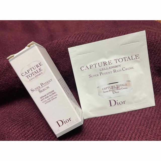 Dior(ディオール)のDIORカプチュールトータルシリーズ　試供品 コスメ/美容のスキンケア/基礎化粧品(乳液/ミルク)の商品写真