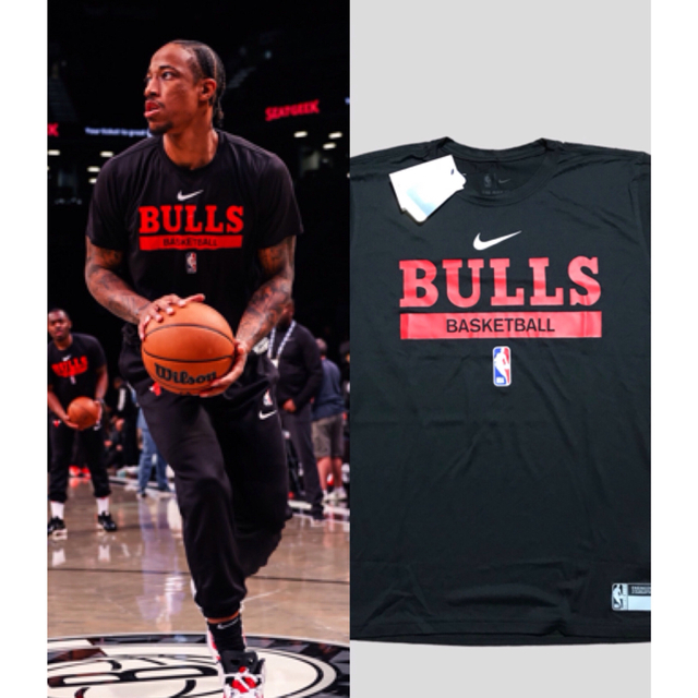 NBA Bulls Nike Practice T-shirt Lサイズ