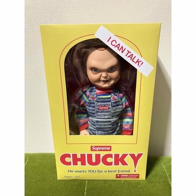 supreme chucky doll コラボ 人形 チャッキー 新品未開封