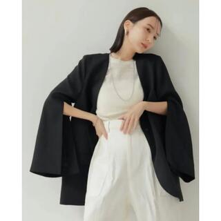 トゥデイフル(TODAYFUL)の最終値下げ　slit sleeve no collar jacket(ノーカラージャケット)