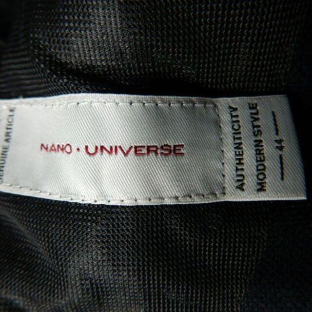 nano・universe(ナノユニバース)のo5578　ナノ　ユニバース　テーラード　ジャケット　人気　ウール　ポリ　混紡 メンズのジャケット/アウター(テーラードジャケット)の商品写真