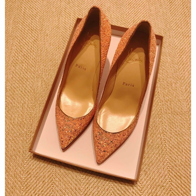 人気新品 Christian Louboutin - Christian Louboutin グリッター