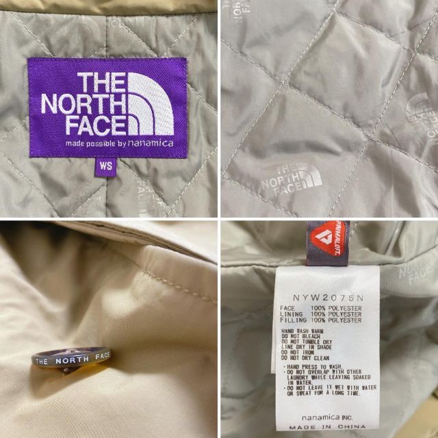 THE NORTH FACE(ザノースフェイス)の極美品✨THE NORTH FACE　パープルレーベル　ステンカラーコート　S レディースのジャケット/アウター(トレンチコート)の商品写真