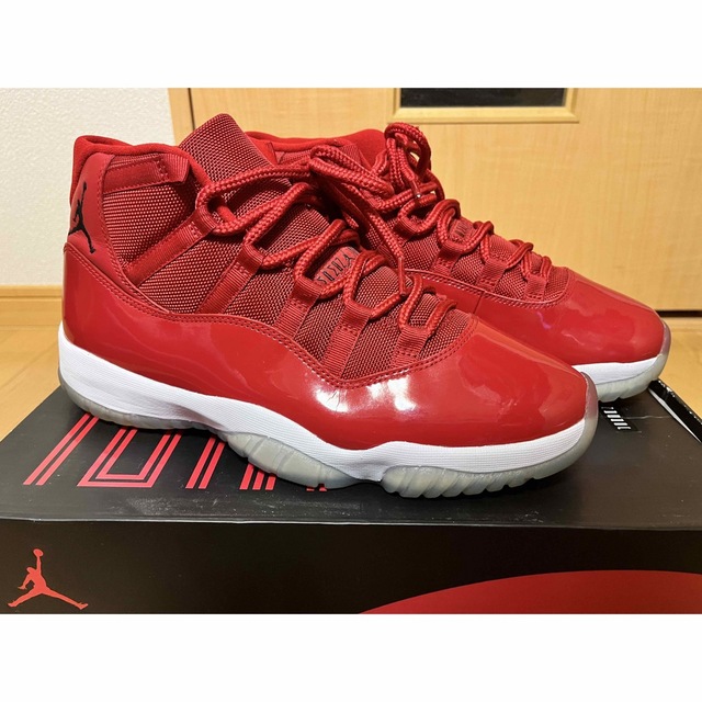 NIKE AIR JORDAN 11 RETRO GYM RED靴/シューズ