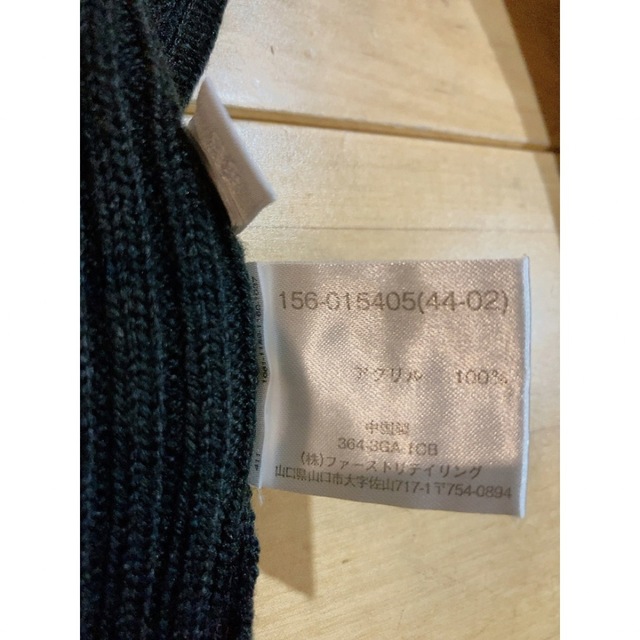 UNIQLO(ユニクロ)の120 ユニクロ 子供服 キッズ 男女兼用 ニット タートルネック セーター キッズ/ベビー/マタニティのキッズ服女の子用(90cm~)(ニット)の商品写真