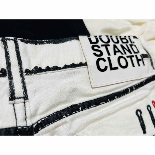 DOUBLE STANDARD CLOTHING(ダブルスタンダードクロージング)のダブルスタンダードクロージング  ダブスタ　ホワイトデニム　スキニージーンズ レディースのパンツ(デニム/ジーンズ)の商品写真